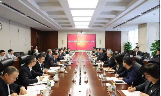 周乃翔會見哈爾濱工業(yè)大學(xué)黨委書記熊四皓、校長周玉